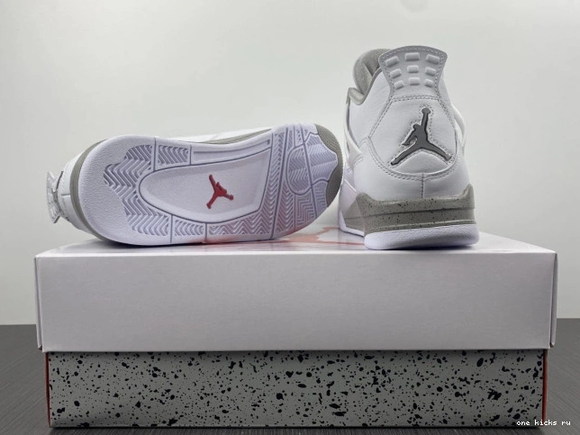 Rep Onekick (2021) White Jordan 4 Retro CT8527-100 Oreo 0819